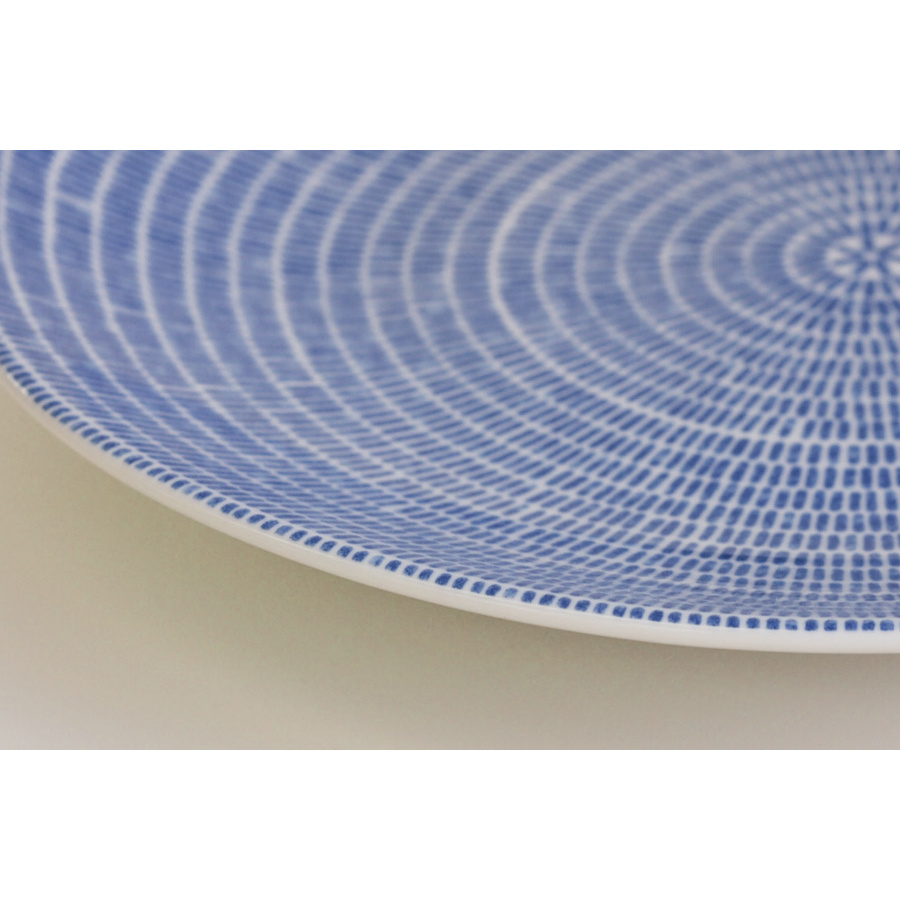 アラビア　24h　アベック　プレート　26cm　ブルー　/　ARABIA　24h　Avec