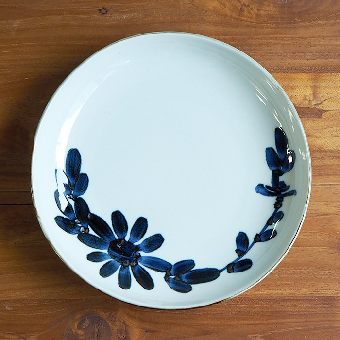 BARBAR　いろは　大皿　菊文