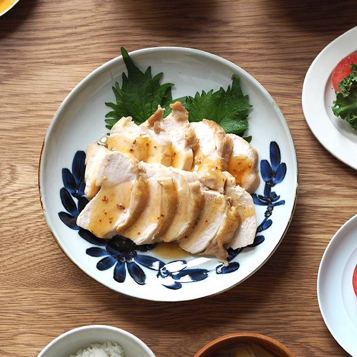 BARBAR　いろは　大皿　菊文