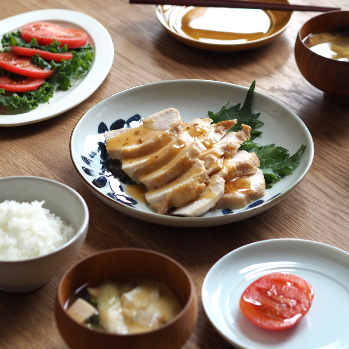 BARBAR　いろは　大皿　菊文