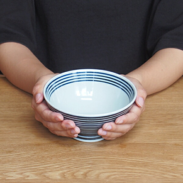 BARBAR　藍駒　茶碗　大