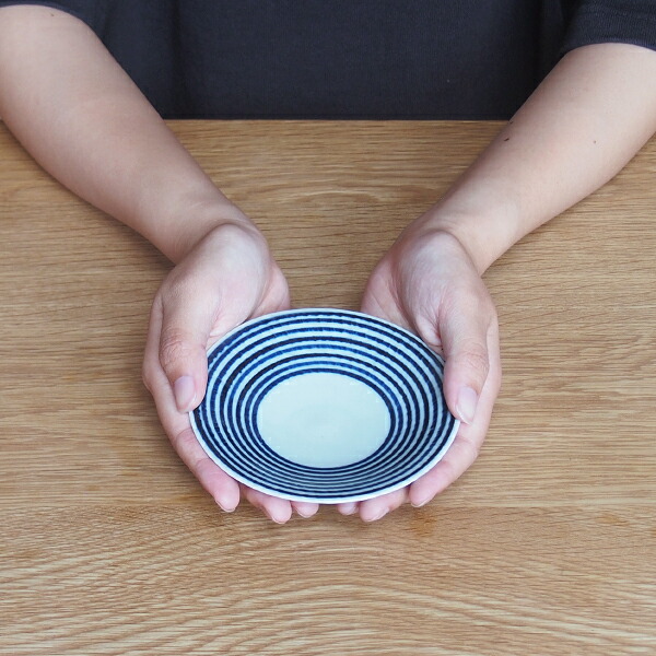 BARBAR　藍駒　小皿