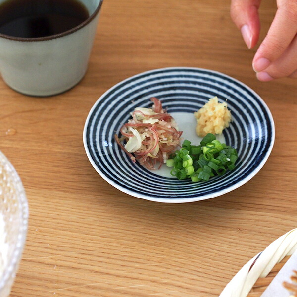 BARBAR　藍駒　小皿