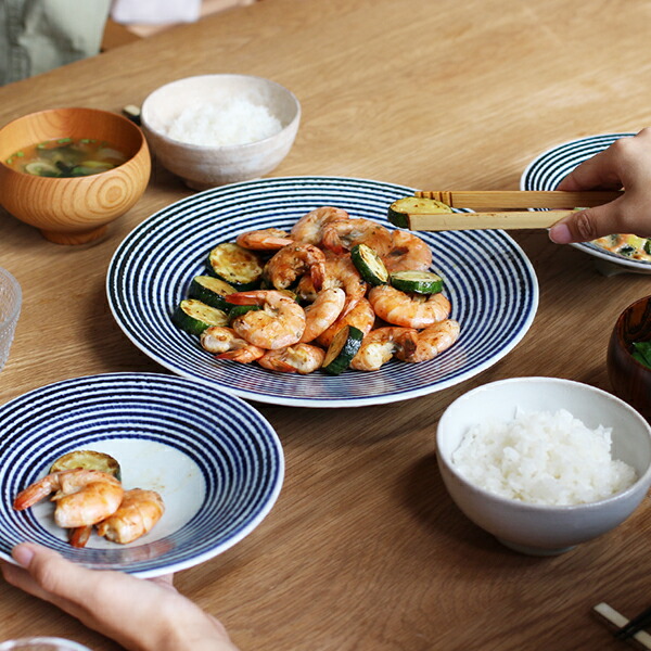 BARBAR　藍駒　大皿