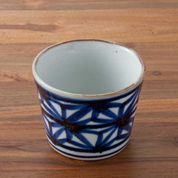 BARBAR　いろは　そば猪口　麻の葉文