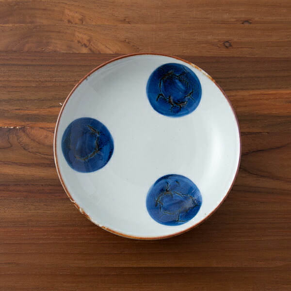 BARBAR　いろは　中皿　丸文