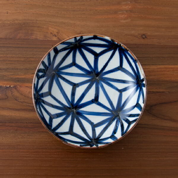 BARBAR　いろは　中皿　麻の葉文