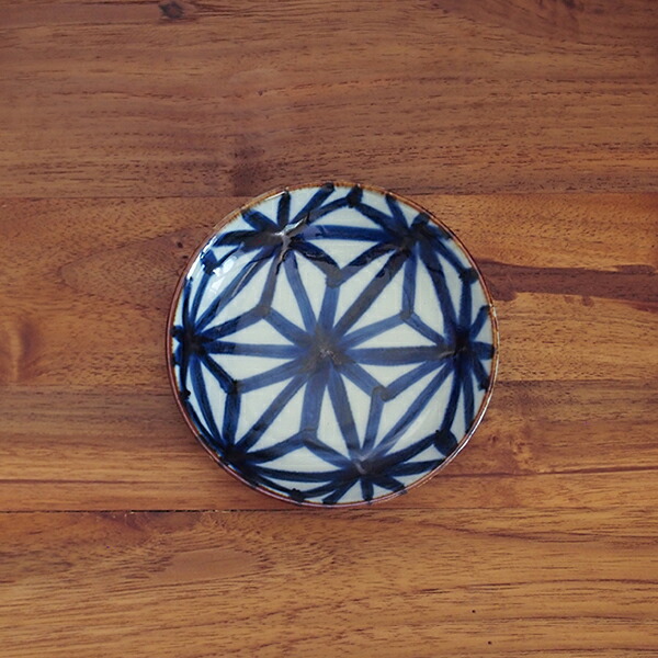 BARBAR　いろは　小皿　麻の葉文