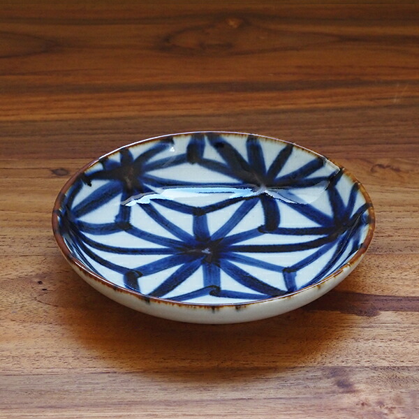 BARBAR　いろは　小皿　麻の葉文