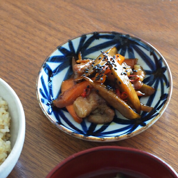 BARBAR　いろは　小皿　麻の葉文