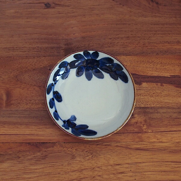 BARBAR　いろは　小皿　菊文