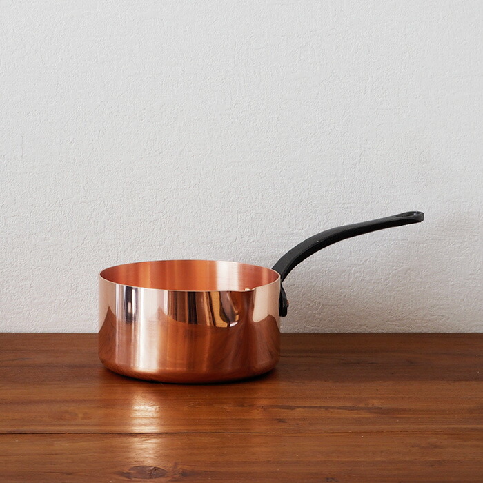 ボウマル　銅のキャラメルソースパン　16cm（フランス製）　/　BAUMALU