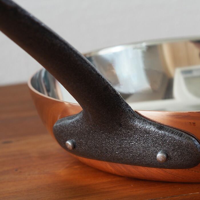 【4月より値上げ】ボウマル　銅のフライパン　16cm（フランス製）　/　BAUMALU