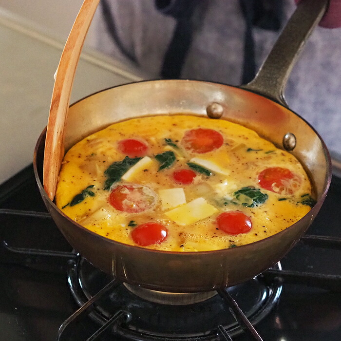 【4月より値上げ】ボウマル　銅のフライパン　16cm（フランス製）　/　BAUMALU