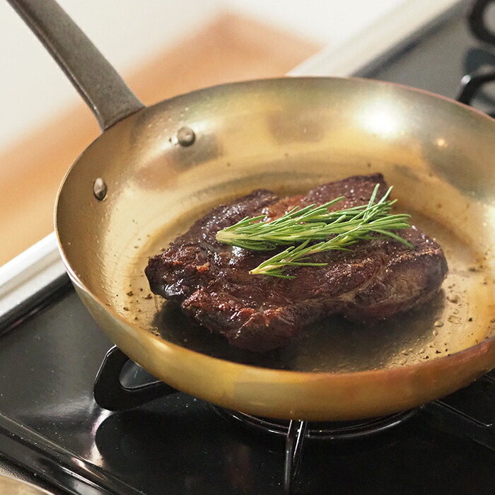 【4月より値上げ】ボウマル　銅のフライパン　24cm（フランス製）　/　BAUMALU