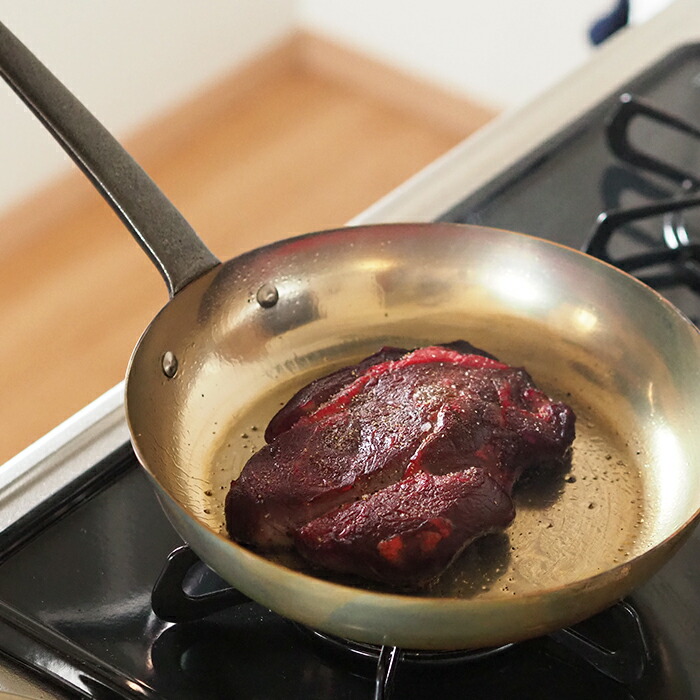 【4月より値上げ】ボウマル　銅のフライパン　24cm（フランス製）　/　BAUMALU