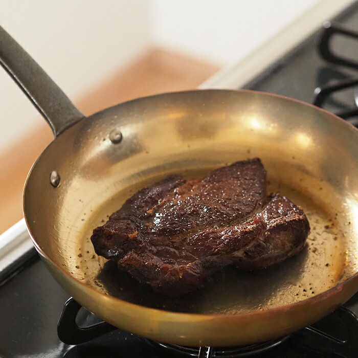 【4月より値上げ】ボウマル　銅のフライパン　24cm（フランス製）　/　BAUMALU