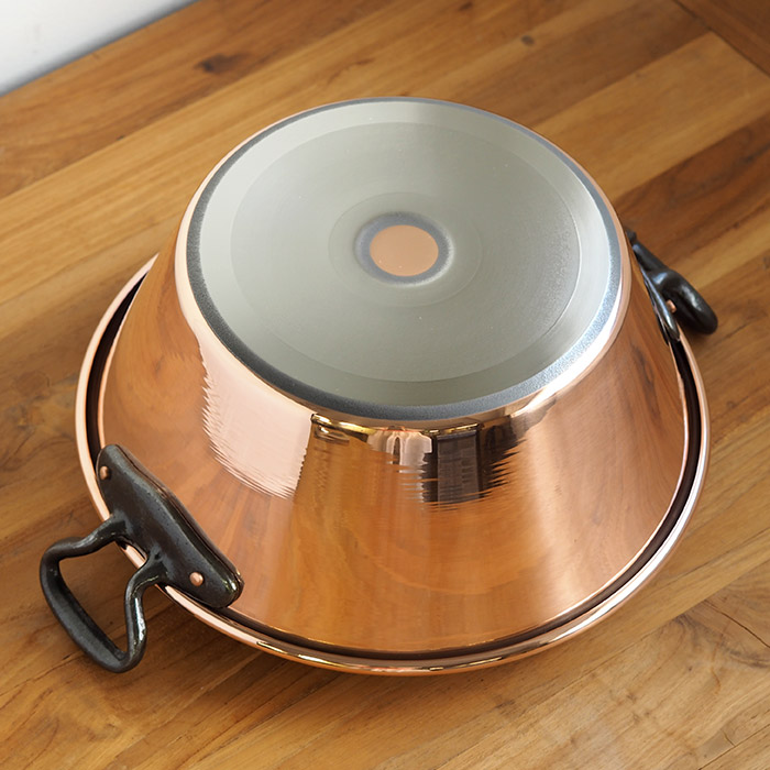 【4月より値上げ】【IH対応】ボウマル　銅のジャム鍋　26cm（フランス製）　/　BAUMALU