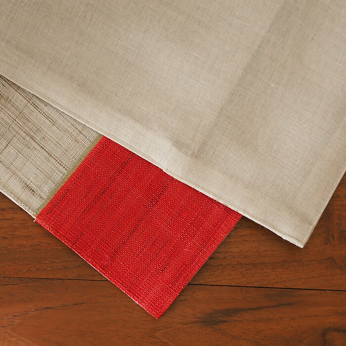 【今季販売終了25/01】BAN INOUE　日の出ラナー　テーブルランナー 　生成