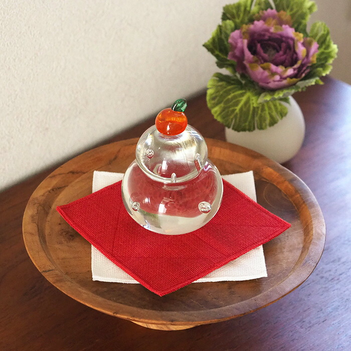 BAN INOUE　かやコースター　くれない