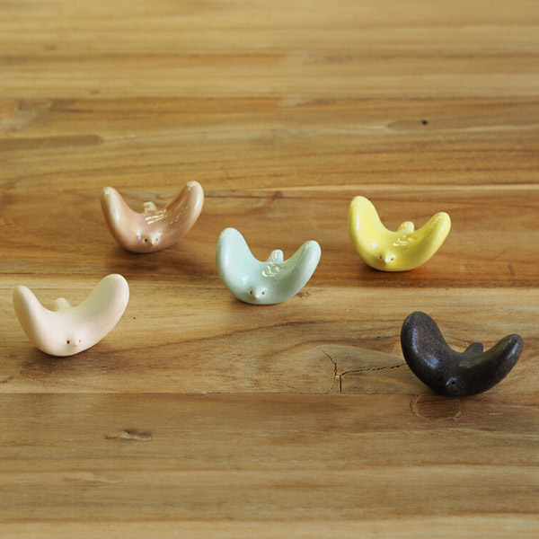 バーズワーズ　バードレスト　箸置き　ブラウン　/　BIRDS'　WORDS　BIRDREST　※