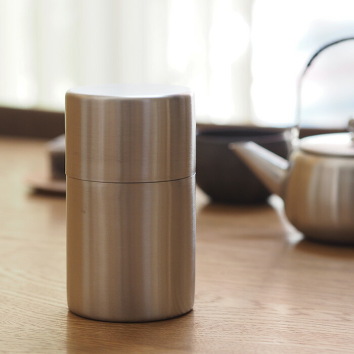 ブランシェ・アソシエ　オリエンタルモダン　茶筒　スリム　350cc　H12cm　/　BLANCHE　ASSOCIES　OM