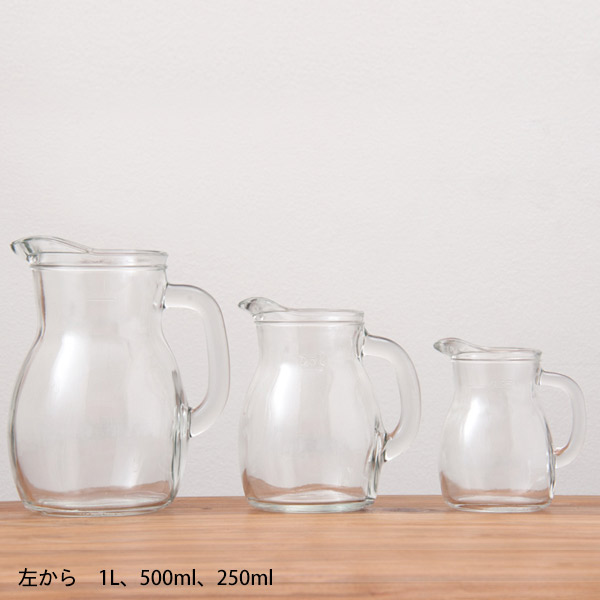 ボルミオリロッコ　ピッチャー　ビストロ　500ml　/　Bormioli　Rocco