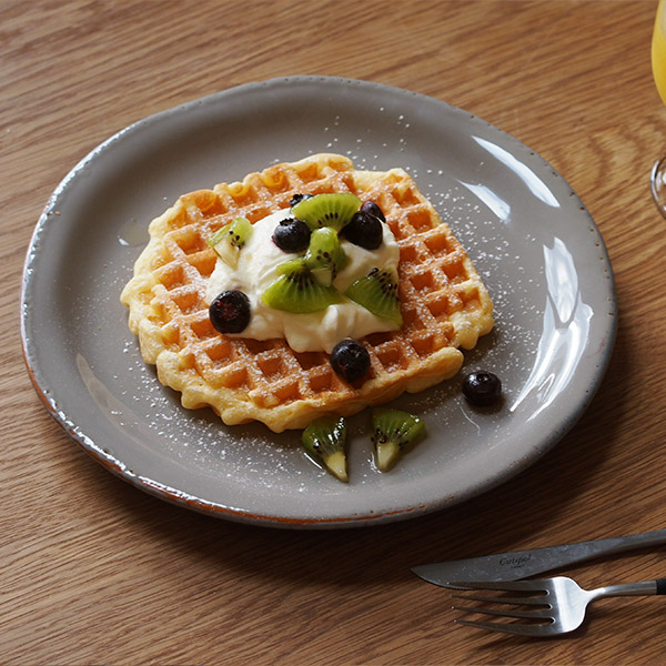 カサゲント　Campagna　プレート　22cm　グレー　/　CASAgent　grigio