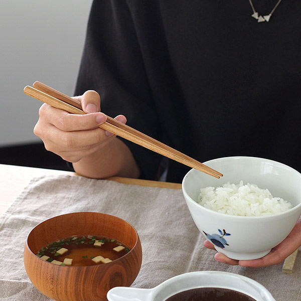 クラフト工房・木奏　八角箸　22cm