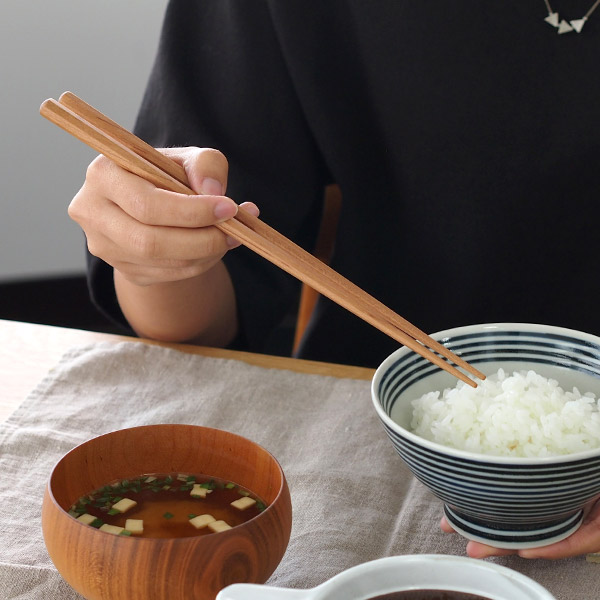 クラフト工房・木奏　八角箸　24cm