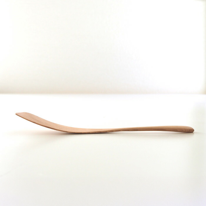 【左利き用】クラフト工房・木奏　ホットケーキヘラ　小