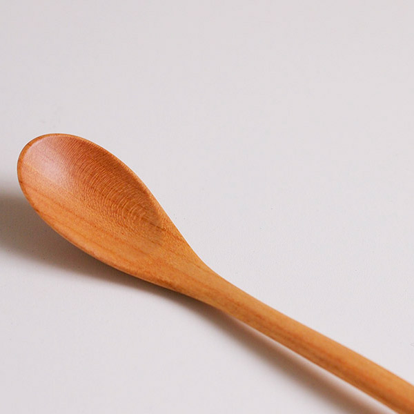 クラフト工房・木奏　木のカトラリー　ティースプーン