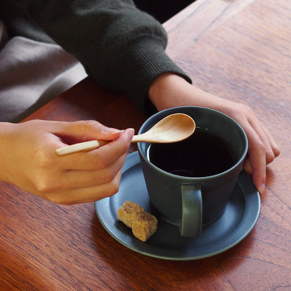 クラフト工房・木奏　木のカトラリー　ティースプーン