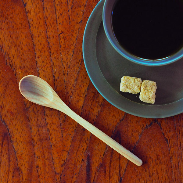 クラフト工房・木奏　木のカトラリー　ティースプーン