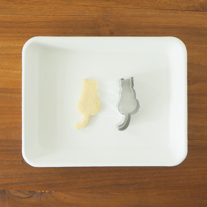 サンク　バークマン　クッキー型　ネコ　しっぽ　/　CINQ