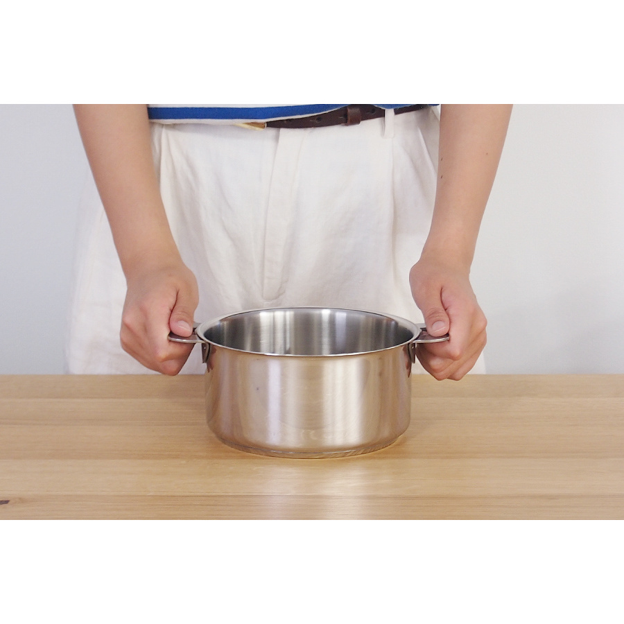 【取扱終了】クリステル　グラフィット　深鍋　16cm　ふた別売　/　CRISTEL　GRAPHITE　※