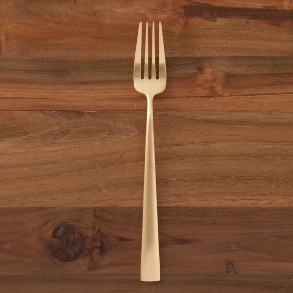 【正規品】クチポール　デュナ　ゴールド　ディナーフォーク　/　Cutipol　DUNA