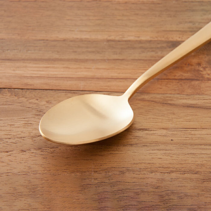 【正規品】クチポール　デュナ　ゴールド　テーブルスプーン　/　Cutipol　DUNA