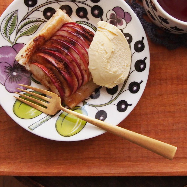 【正規品】クチポール　デュナ　ゴールド　デザートフォーク　/　Cutipol　DUNA