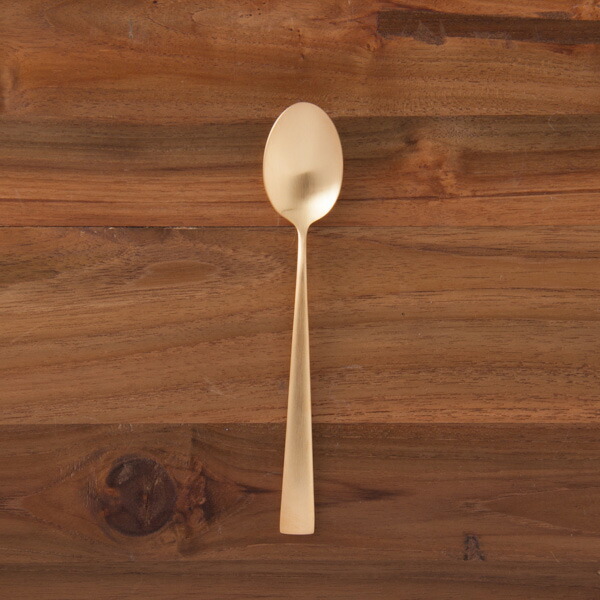 【正規品】クチポール　デュナ　ゴールド　デザートスプーン　/　Cutipol　DUNA