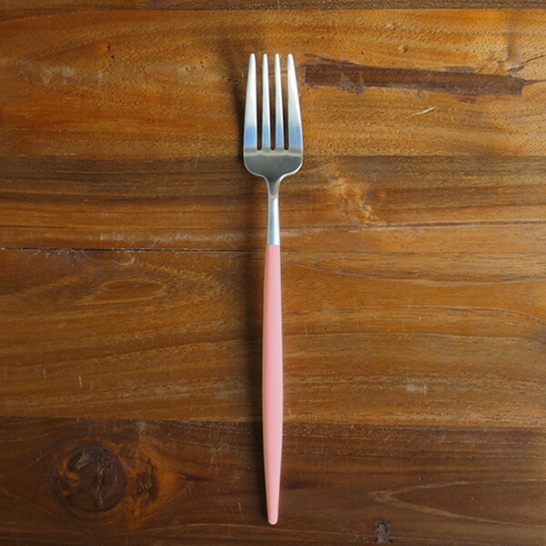 【正規品】クチポール　ゴア・ピンク　シルバー　ディナーフォーク　/　Cutipol　GOA-Pink　□