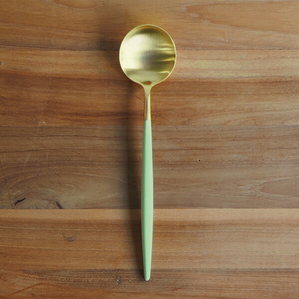 【正規品】クチポール　ゴア・セラドン　ゴールド　テーブルスプーン　/　Cutipol　GOA-Celadon