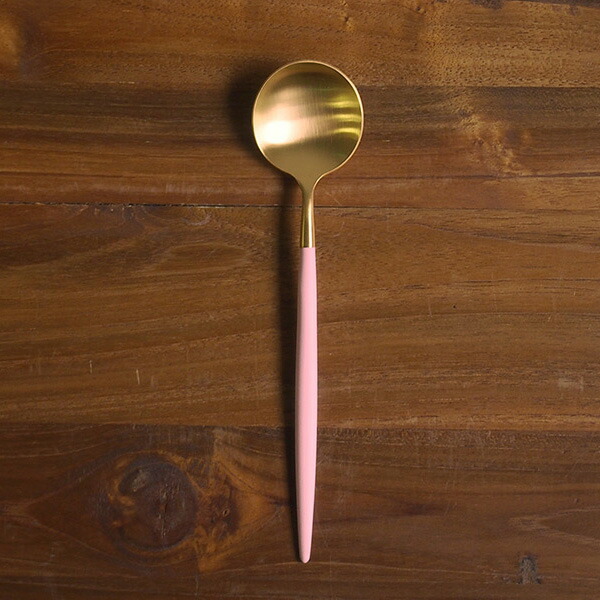 【正規品】クチポール　ゴア・ピンク　ゴールド　テーブルスプーン　/　Cutipol　GOA-Pink　□