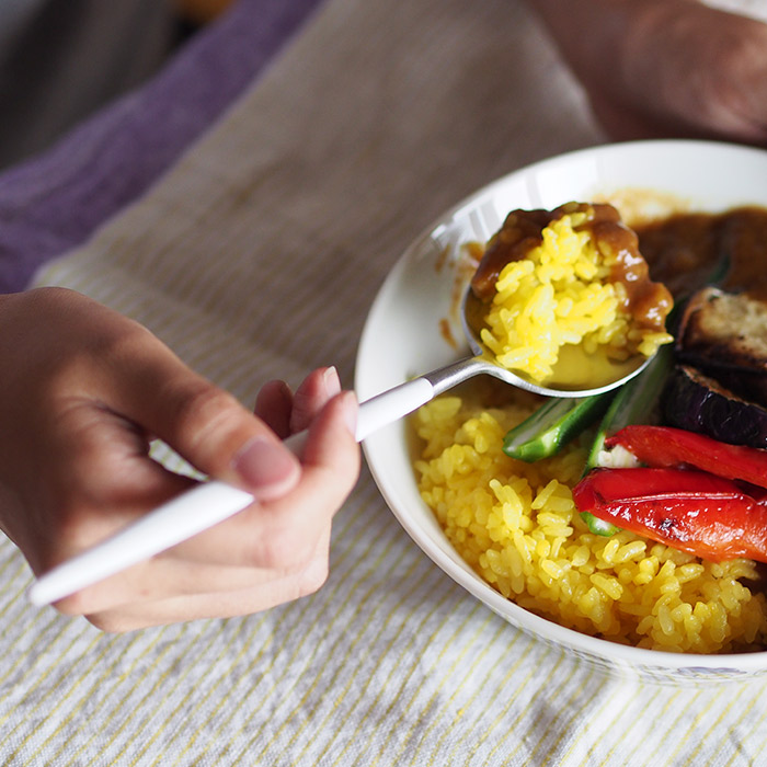 【正規品】クチポール　ゴア・ホワイト　シルバー　テーブルスプーン　/　Cutipol　GOA-White