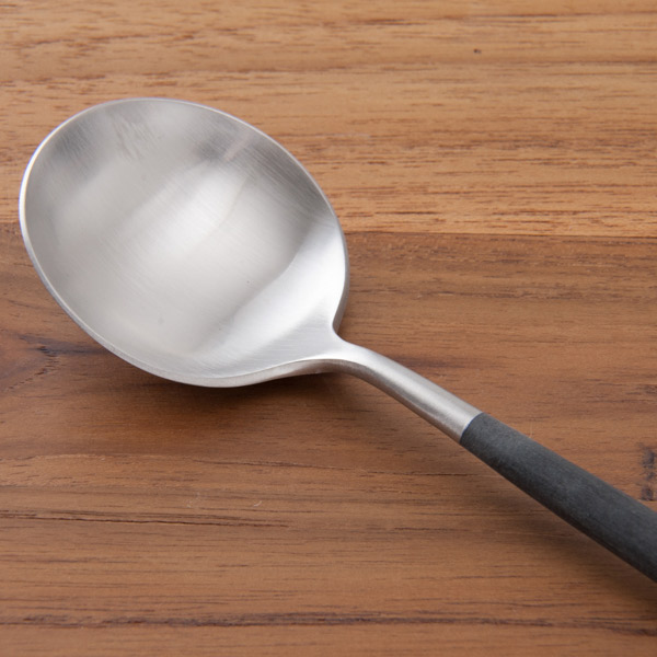 【正規品】クチポール　ゴア・ブラック　シルバー　テーブルスプーン　　/　Cutipol　GOA-Black