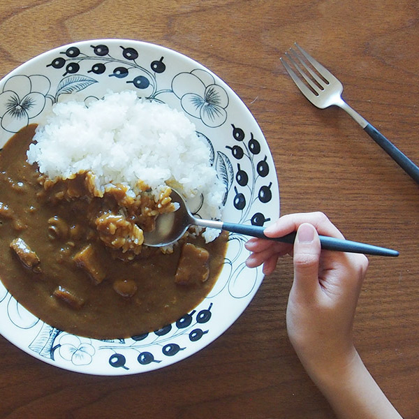 【正規品】クチポール　ゴア・ブラック　シルバー　テーブルスプーン　　/　Cutipol　GOA-Black