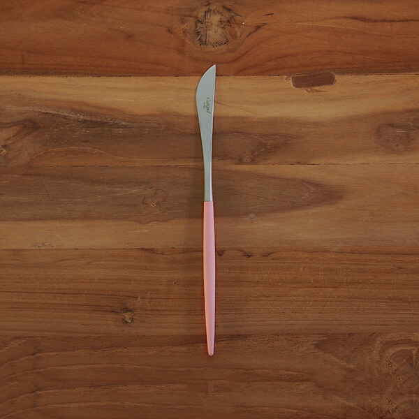 【正規品】クチポール　ゴア・ピンク　シルバー　デザートナイフ　/　Cutipol　GOA-Pink