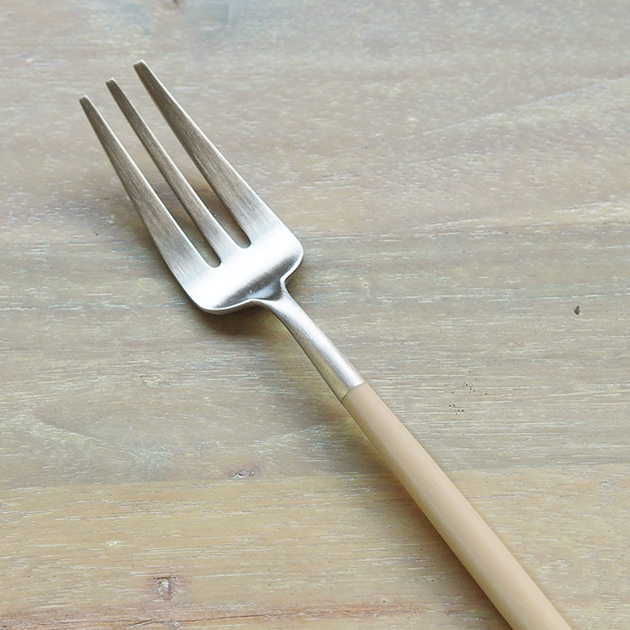 【正規品】クチポール　ゴア・アイボリー　シルバー　ペストリーフォーク　/　Cutipol　GOA-Ivory