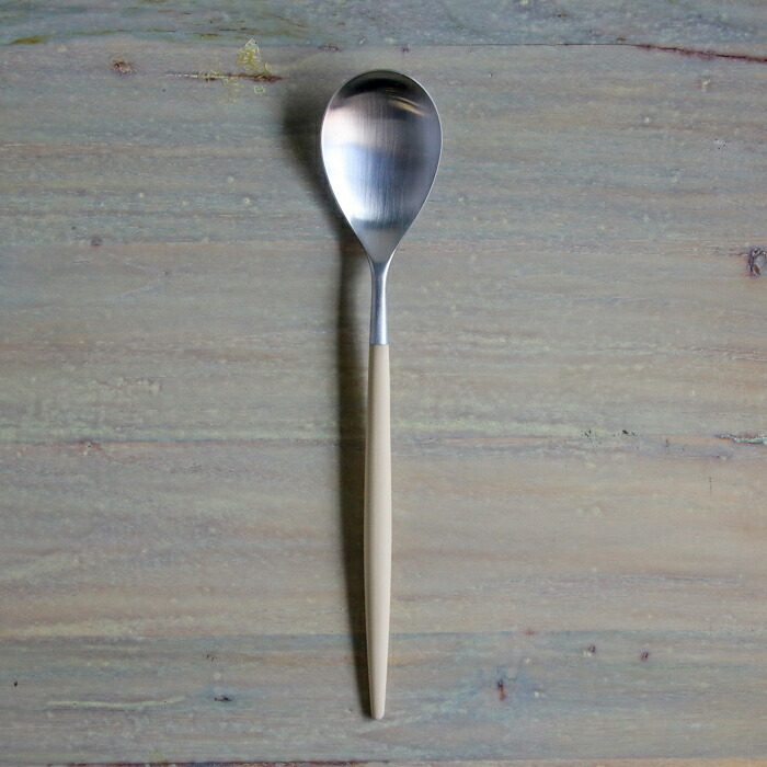 【正規品】クチポール　ミオ・アイボリー　シルバー　テーブルスプーン　/　Cutipol　MIO-Ivory