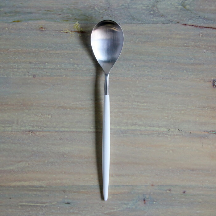 【正規品】クチポール　ミオ・ホワイト　シルバー　テーブルスプーン　/　Cutipol　MIO-White